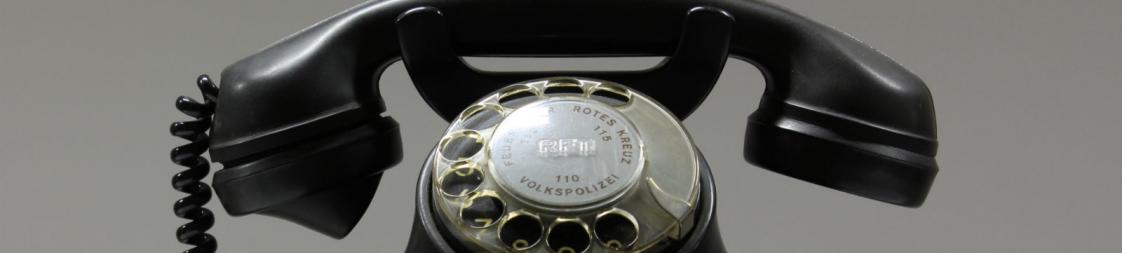Wählscheibentelefon aus der Sammlung Alltagskultur des Stadtmuseums Berlin © Stadtmuseum Berlin