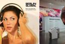 Rapperin Aziza A. und Blick in den Raum "Weltdenken" der Ausstellung Berlin Global