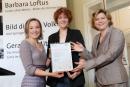 Dr. Kristina Schröder, Sophie Warmbrunn, Dr. Franziska Nentwig © Stadtmuseum Berlin (Foto: Michael Setzpfandt) 