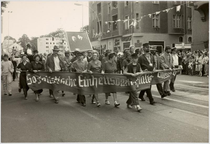 Festumzug zur 750-Jahr-Feier in Berlin-Pankow, 1987