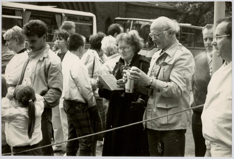 Festumzug zur 750-Jahr-Feier in Berlin-Pankow, 1987