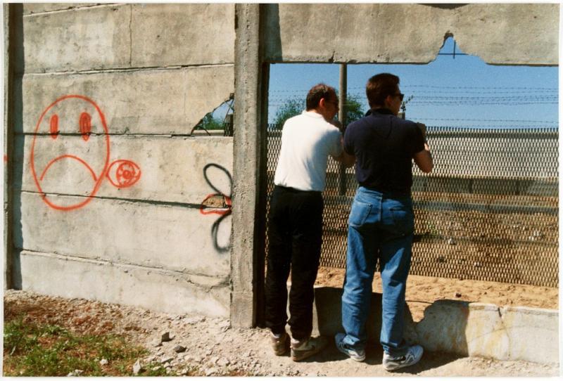 Blick nach „Drüben“, Berlin, um 1990